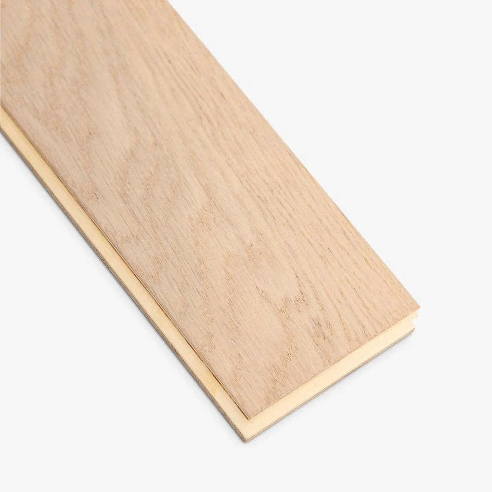 Brushed White Oak - Herringbone 14mm UV Oiled Engineered Real Wood Flooring - Image 6