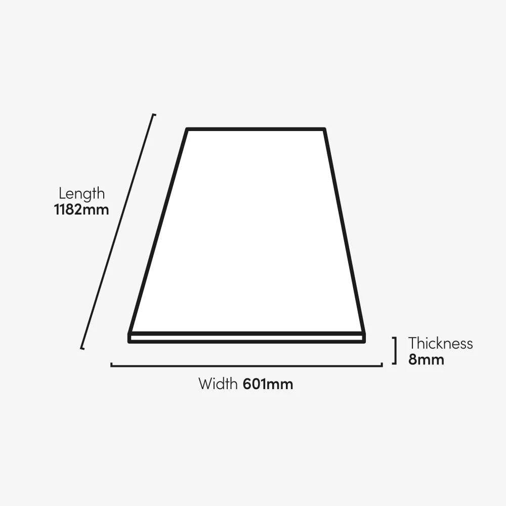 Concrete - Industry Tile Water-resistant 8mm Matt Laminate Flooring - Image 3