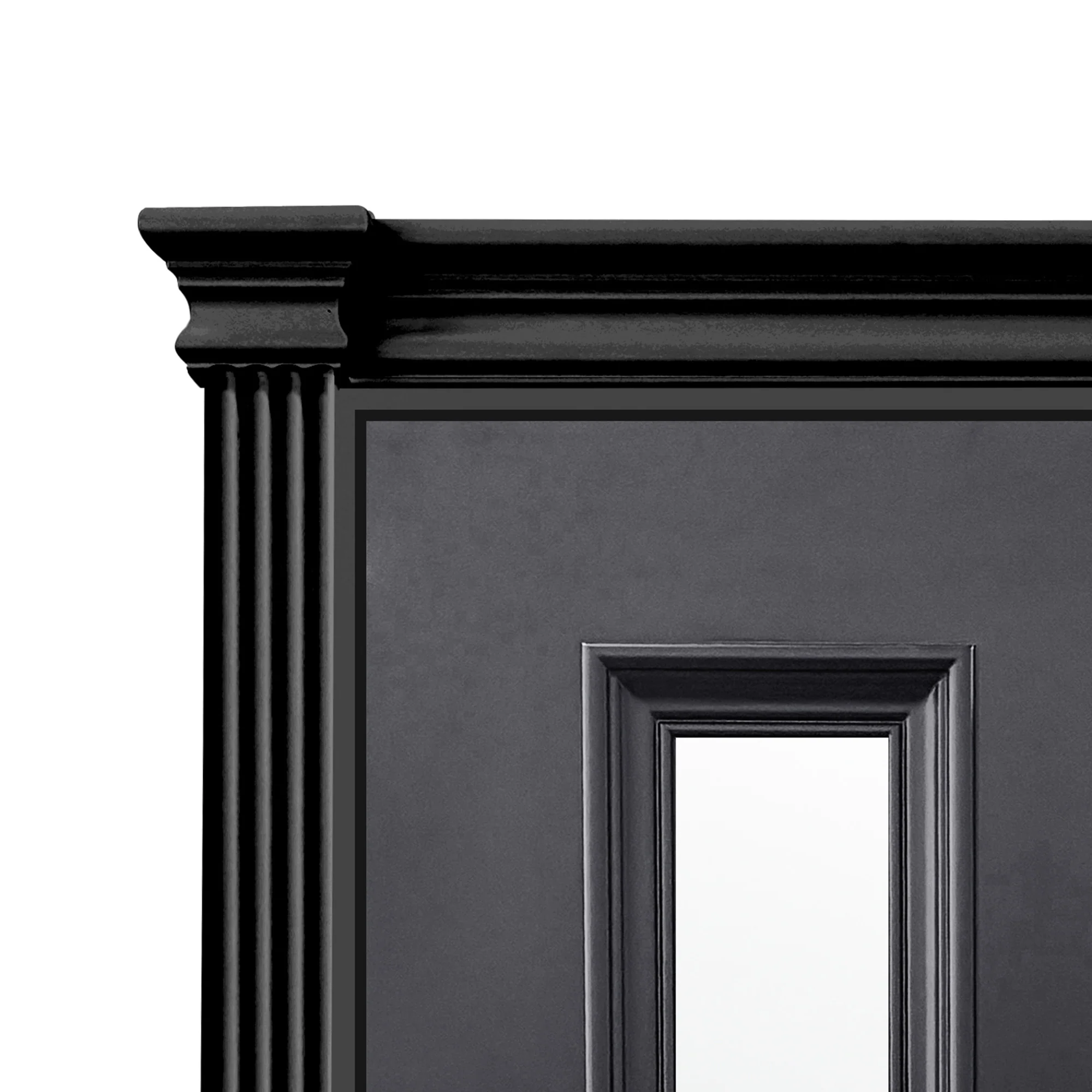Jet Black Internal Fully Finished Sovereign Architrave Set - Image 2