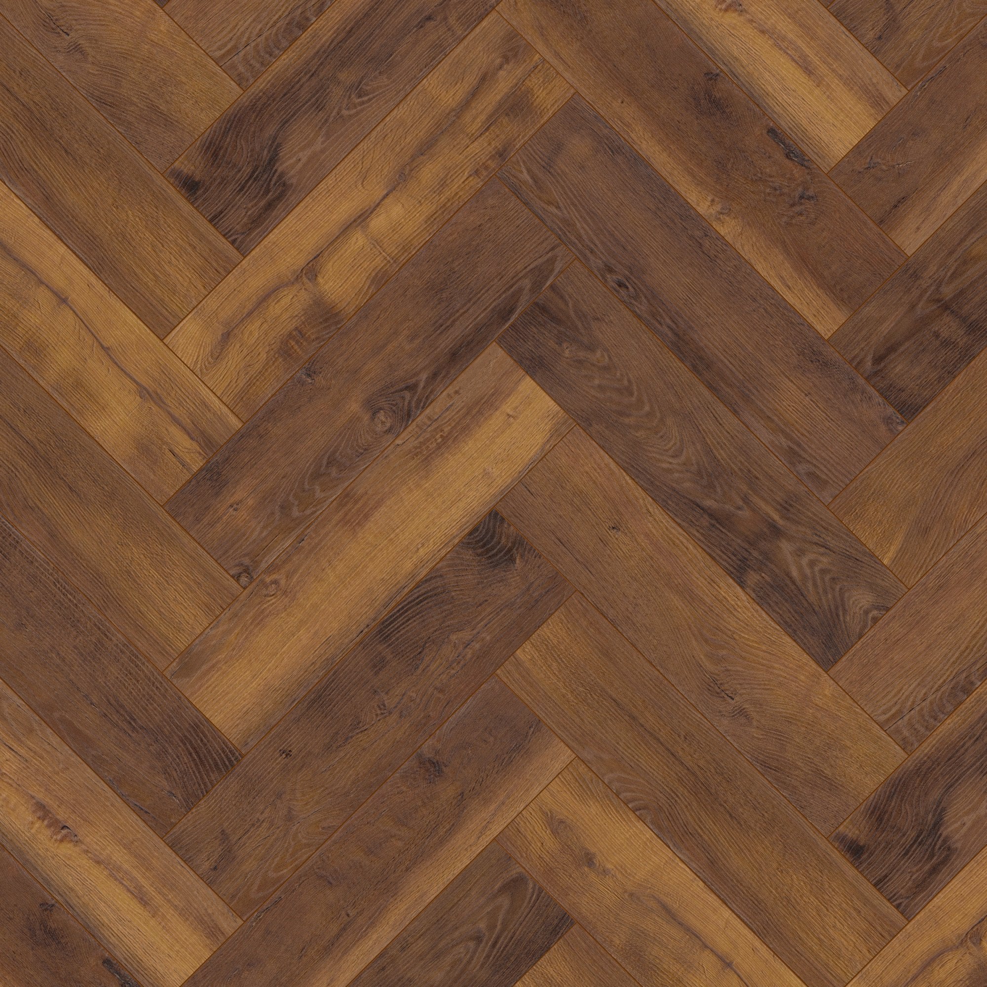 Laguna Oak - Herringbone 8mm Laminate Flooring (122458) - Image 2