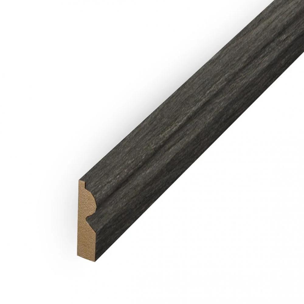 Dark Grey - 2.4m Torus Laminate Skirting Board - Image 3