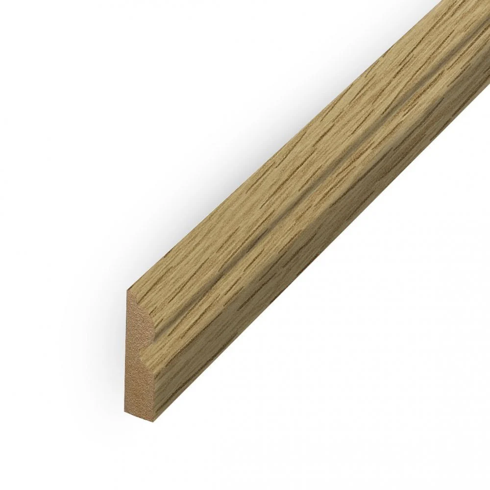 Light Oak - 2.4m Torus Laminate Skirting Board - Image 3