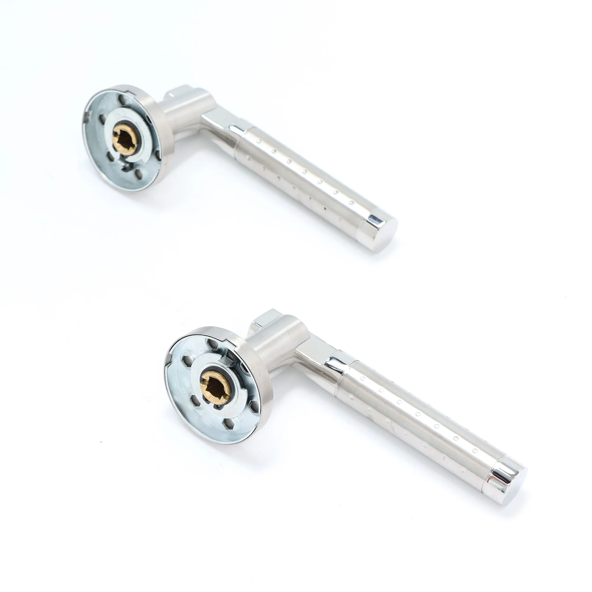 Superior Proxima Lever on Round Rose Handle Set - Polished Stainless Steel - Image 4