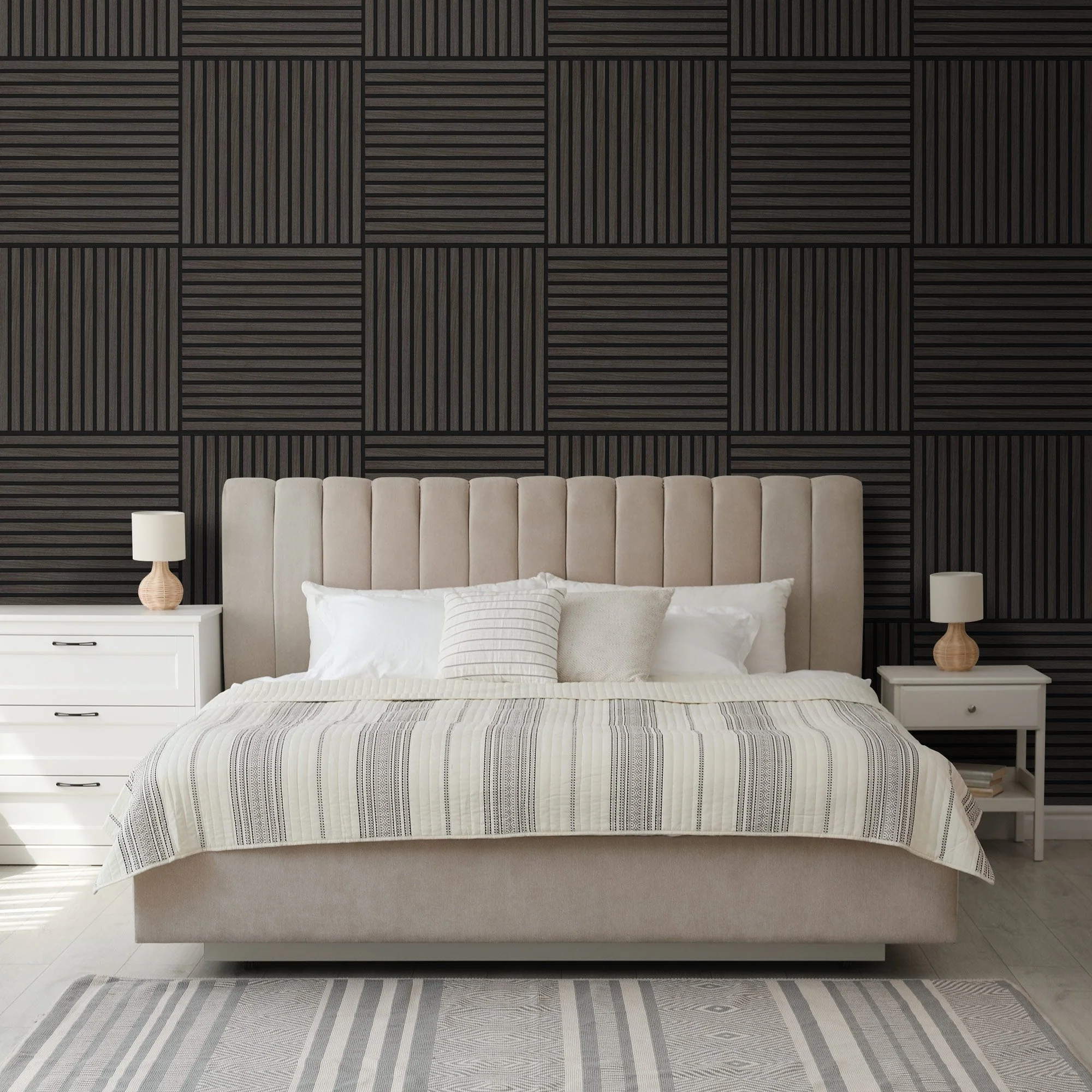 Dark Grey - Elevation Acoustic 20mm Fully Finished Wall Panelling - Image 10