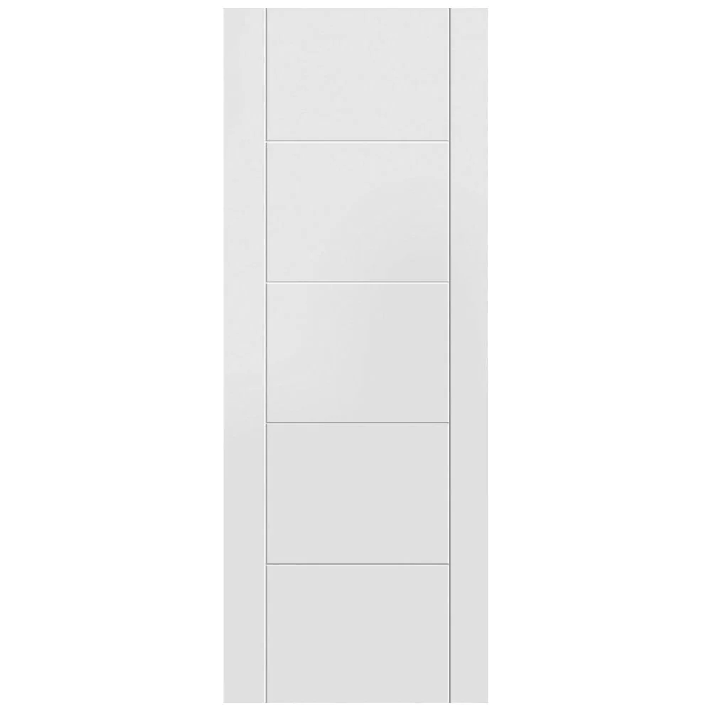 External White Painted Composite Solid Parma Door (121043) - Image 2