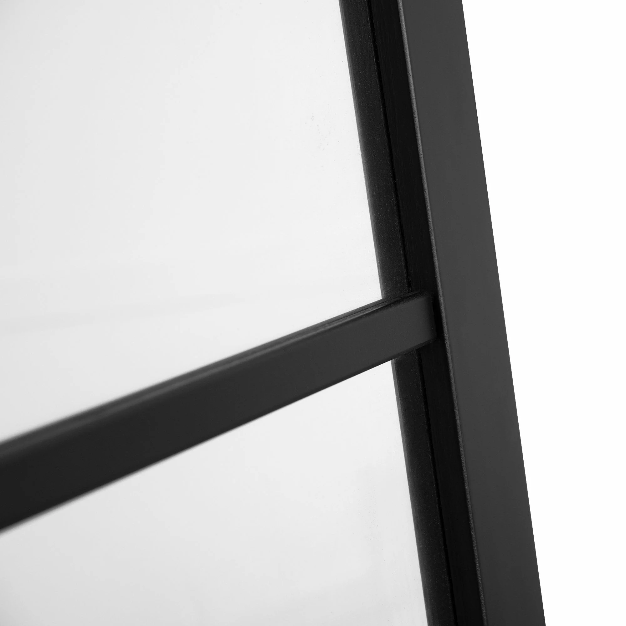 Graphite Black Internal Fully Finished Industrial Studio 3 Light Clear Glass Door - Image 5