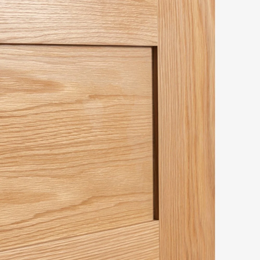 Oak Internal Fully Finished Edison 7 Panel Door - Image 6