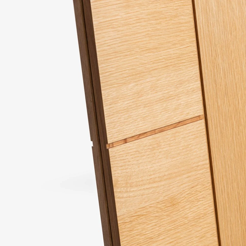 Oak Internal Fully Finished Pedrena 1 Light Clear Glass Door - Image 5