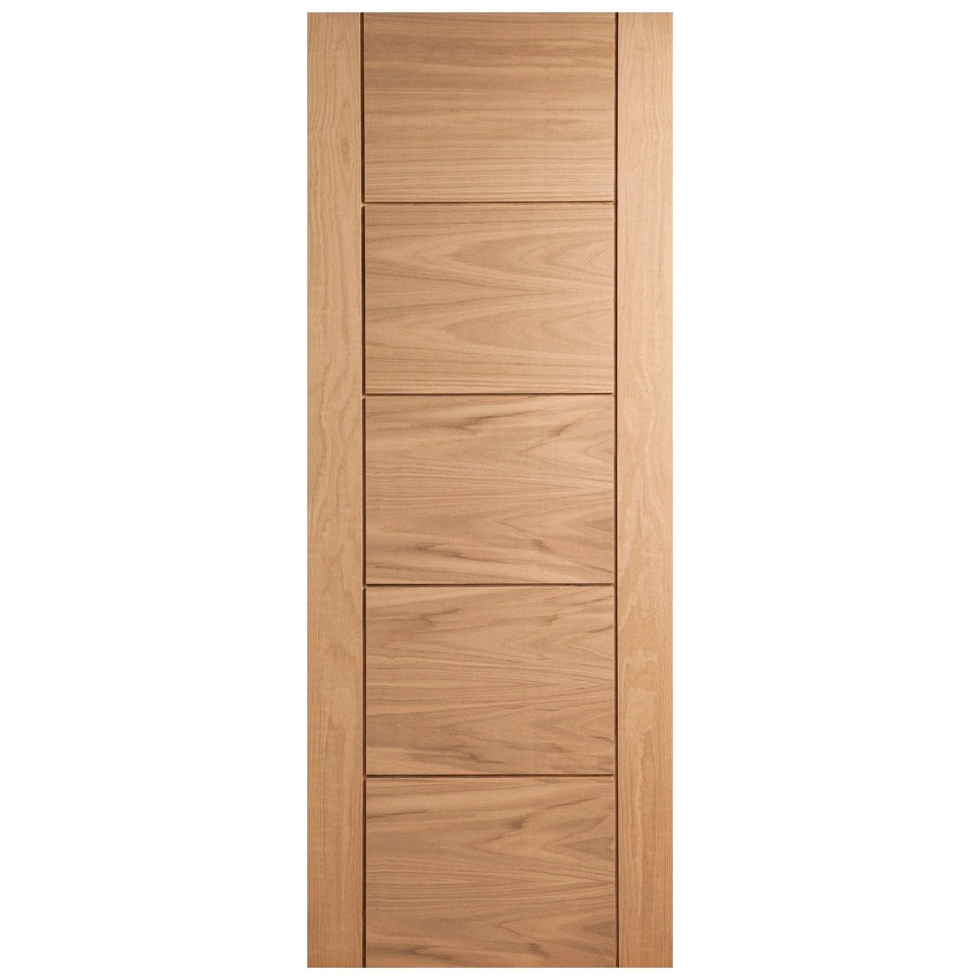 Oak Internal Unfinished Parma 5 Panel Made-to-Measure Door - Image 3