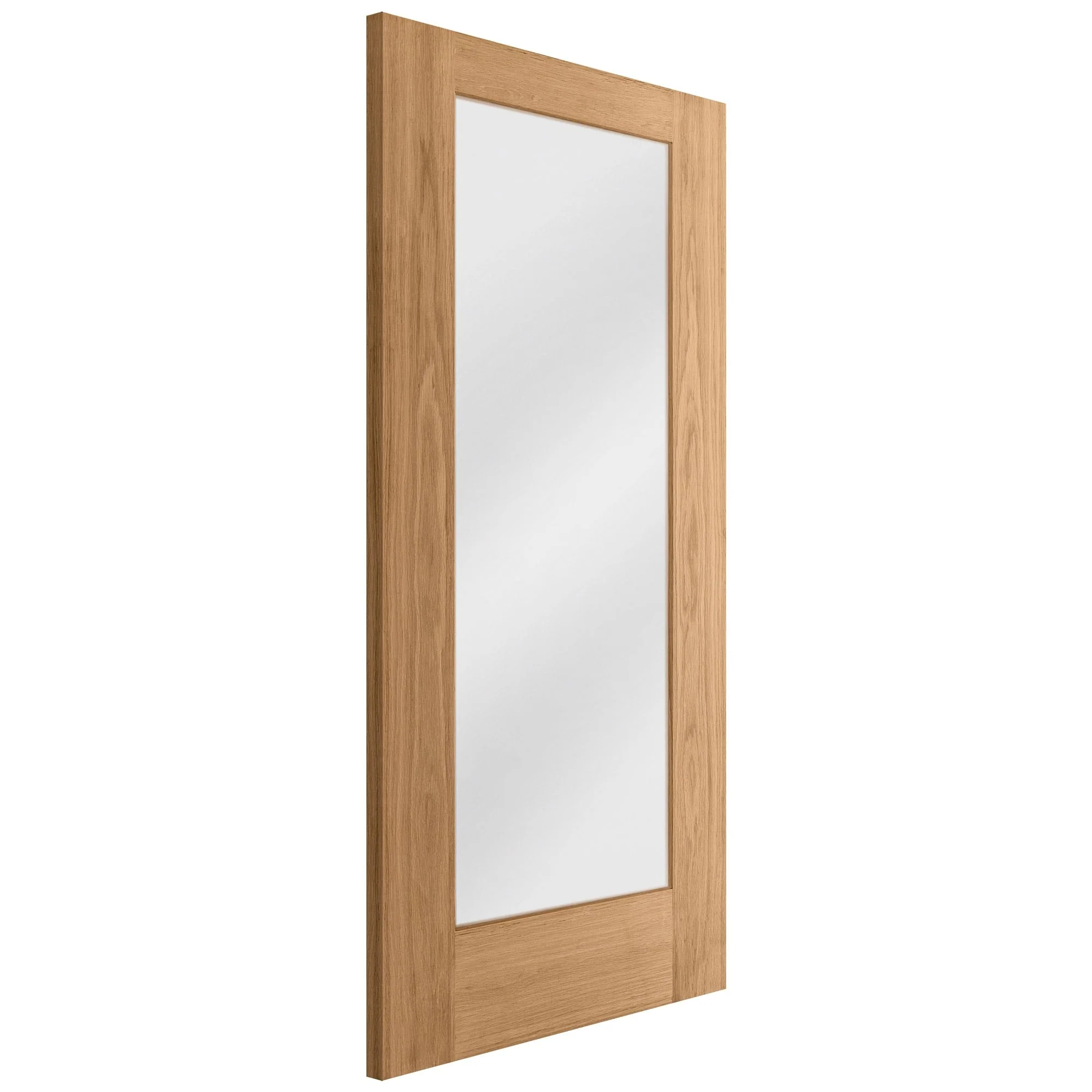 Oak Internal Unfinished Pattern 10 1 Light Obscure Glass Door - Image 4