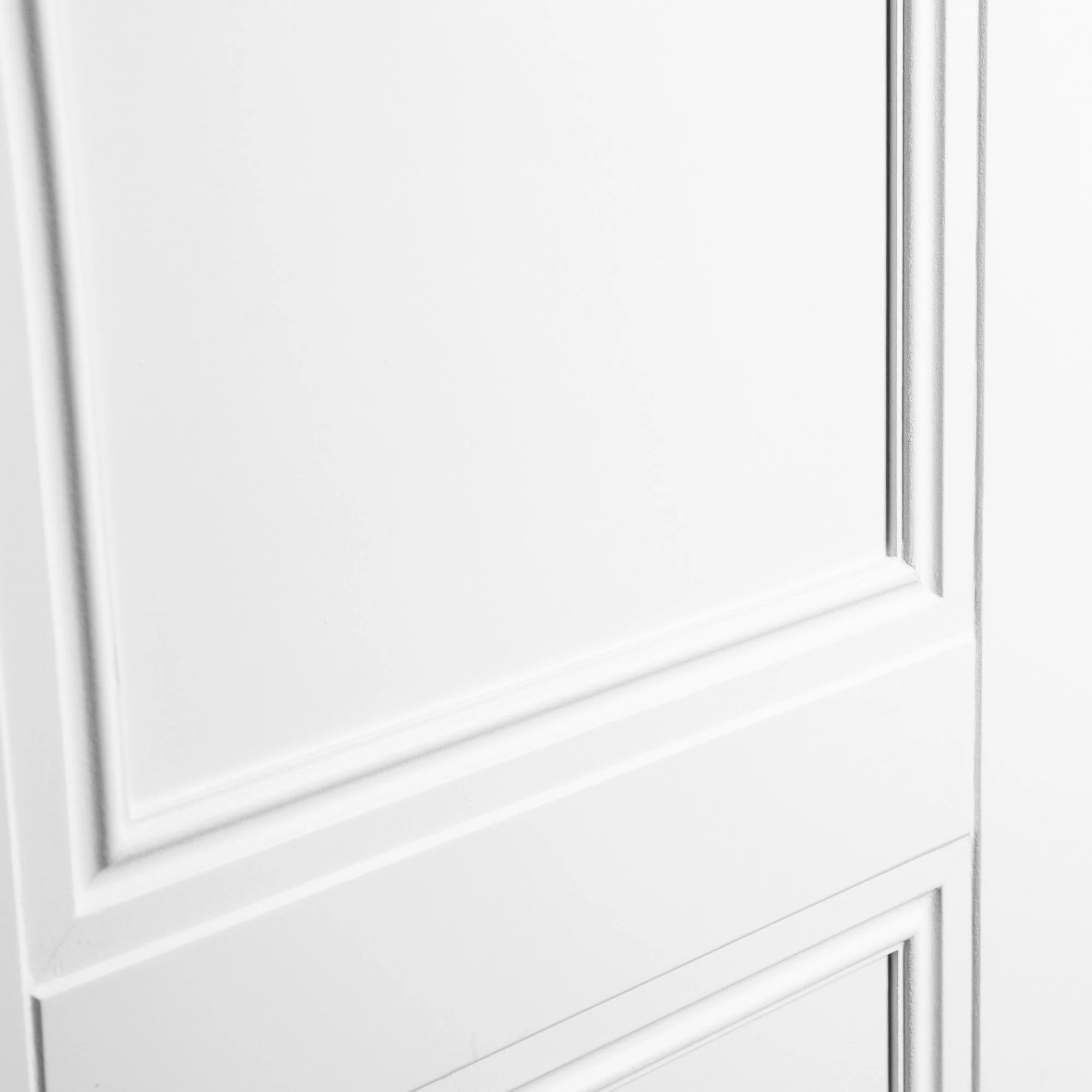 White Internal Primed Elegance Henley 3 Panel FD30 Fire Door - Image 4