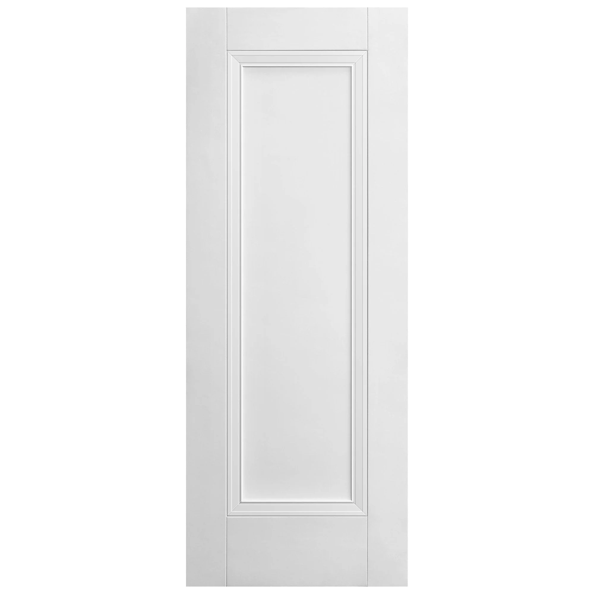 White Internal Primed Lancaster 1 Panel Fire Door - Image 3