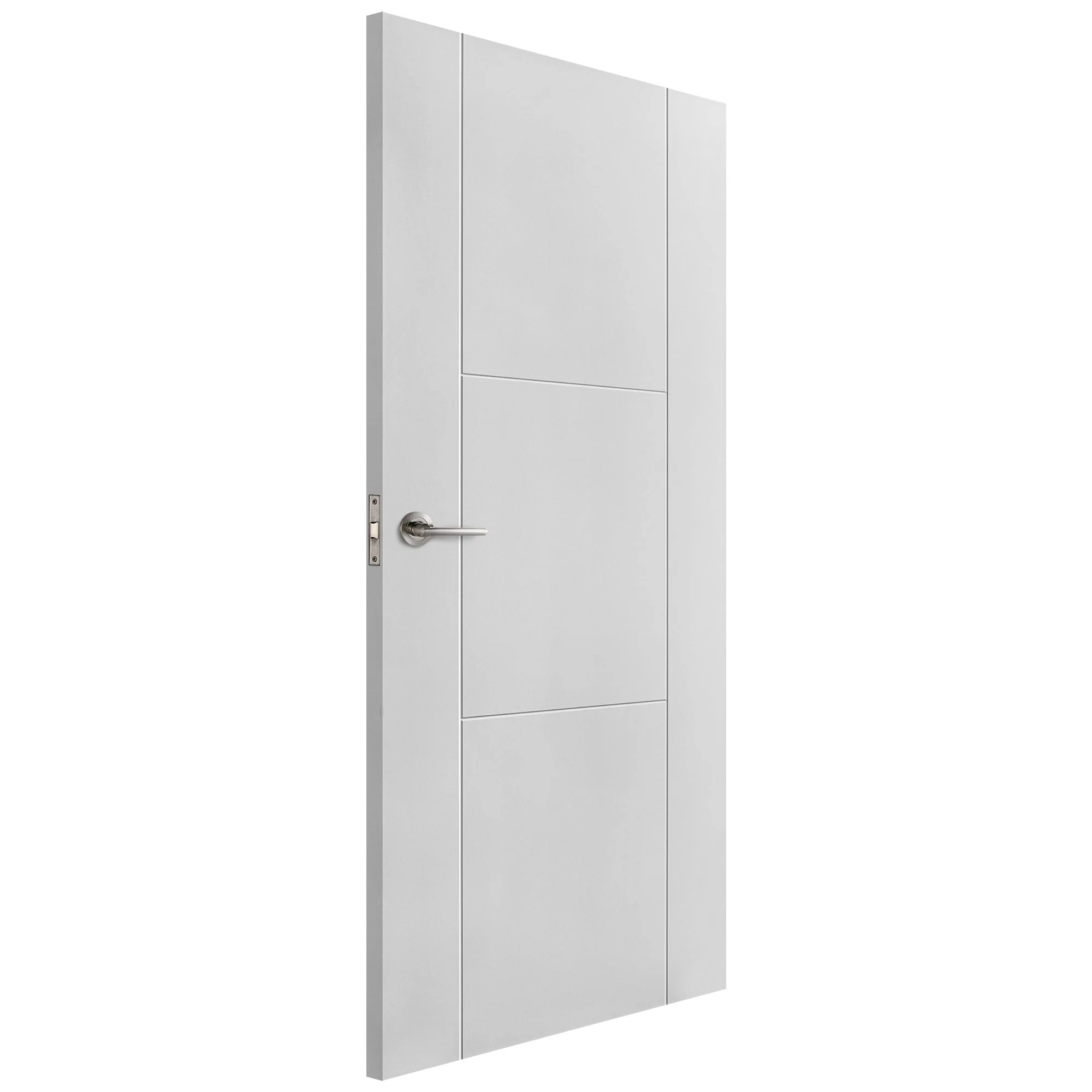 White Internal Primed Trent FD30 Fire Door - Image 2