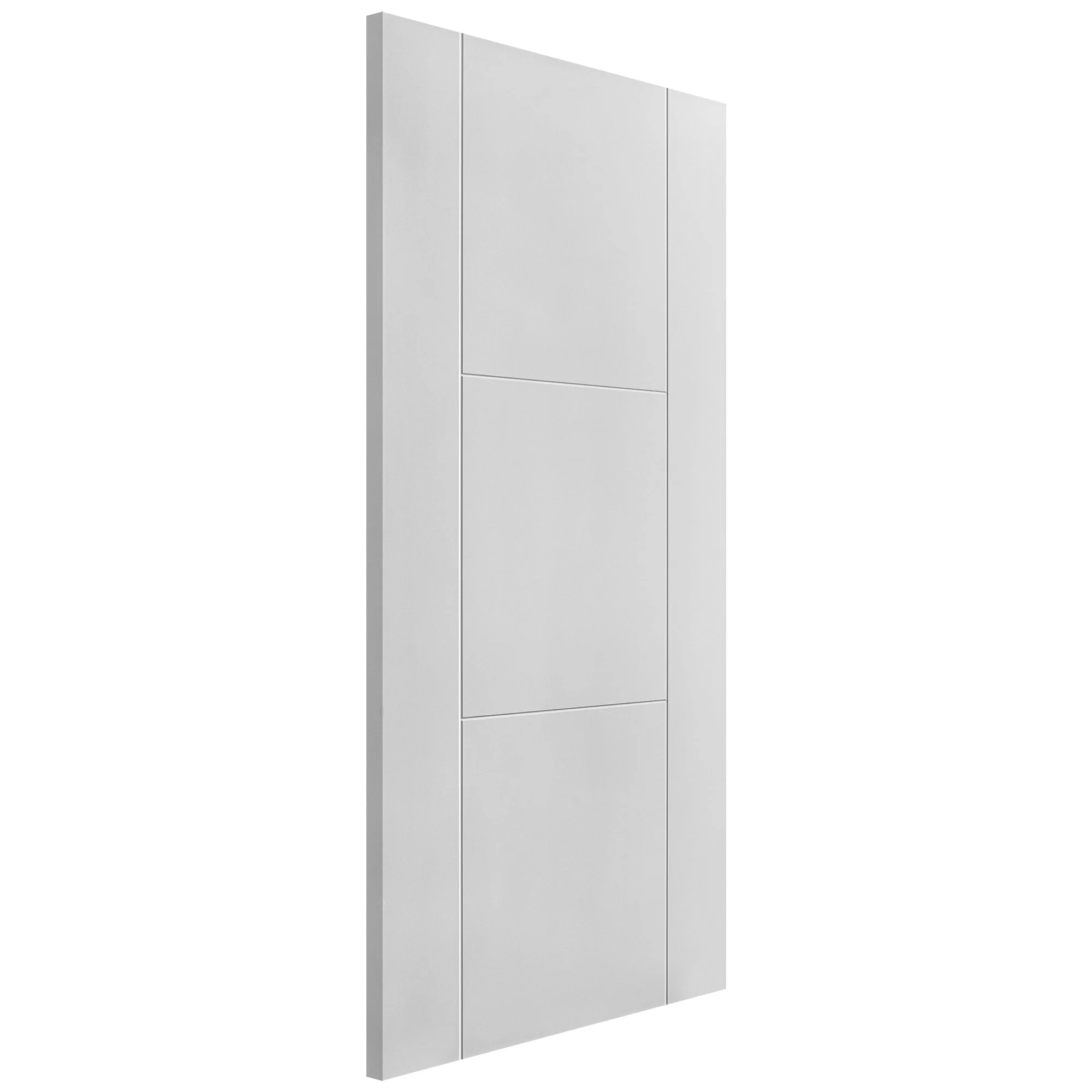 White Internal Primed Trent FD30 Fire Door - Image 4