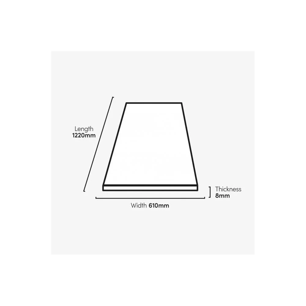Light Grey - Lustre Flawless 8mm High Gloss Laminate Flooring - Image 5
