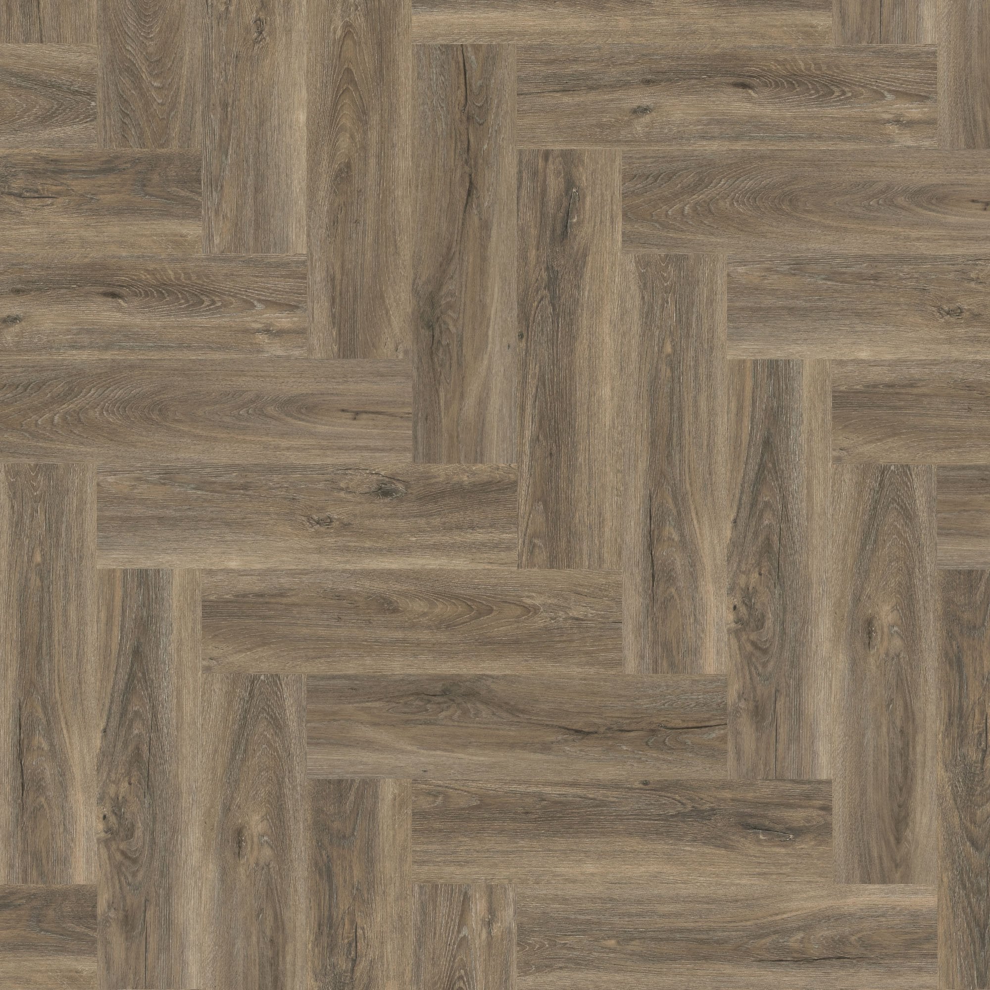 Signature Oak - Lifestyle SPC Herringbone 5.5mm Rigid Core Vinyl Flooring (119870) - Image 3