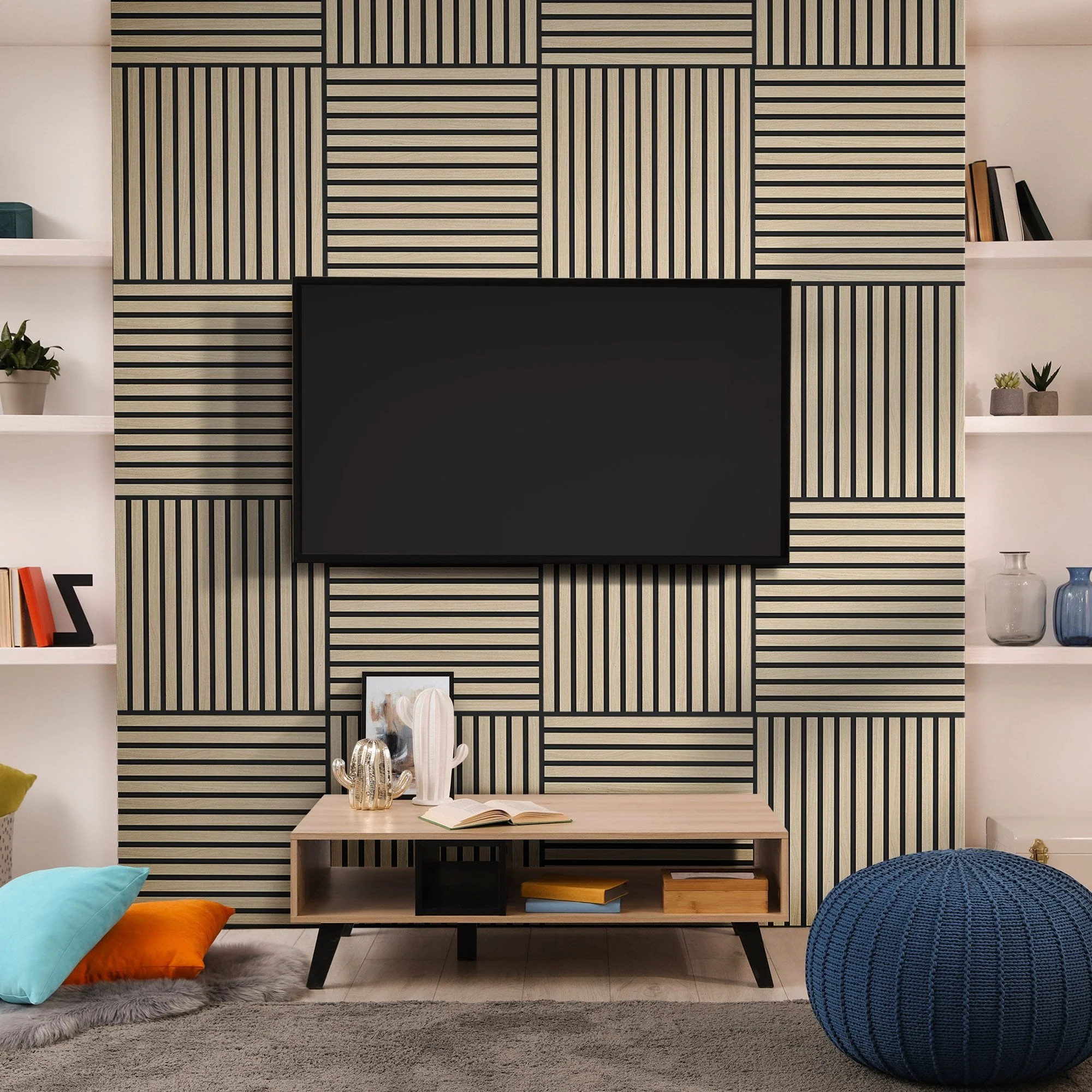 Ivory White - Elevation Acoustic Wall Panelling - Image 5