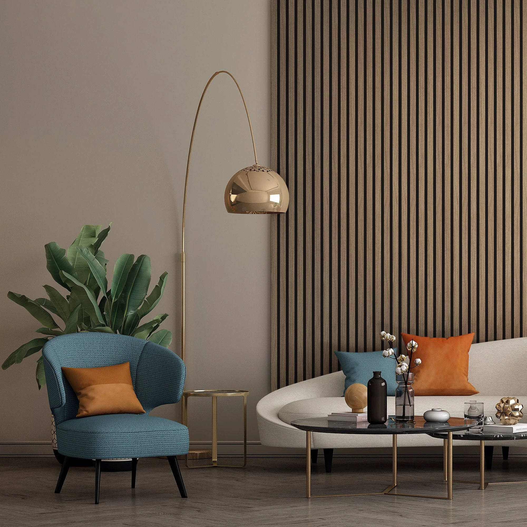 Light Walnut - Elevation Acoustic Wall Panelling - Image 6