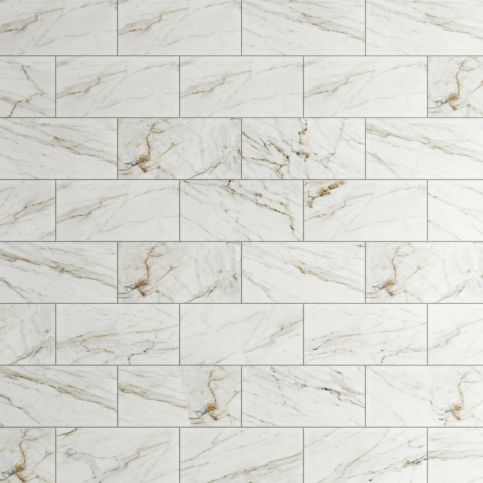 Marble Arcola - Lustre Stone 8mm High Gloss Laminate Flooring - Image 2