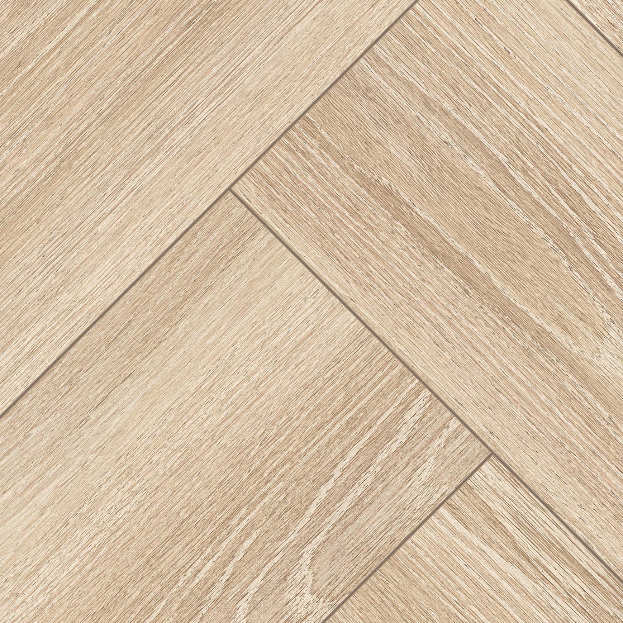 Soft Haven Oak - Wood Essence Water Resistant 8mm Herringbone Laminate Flooring - Image 3