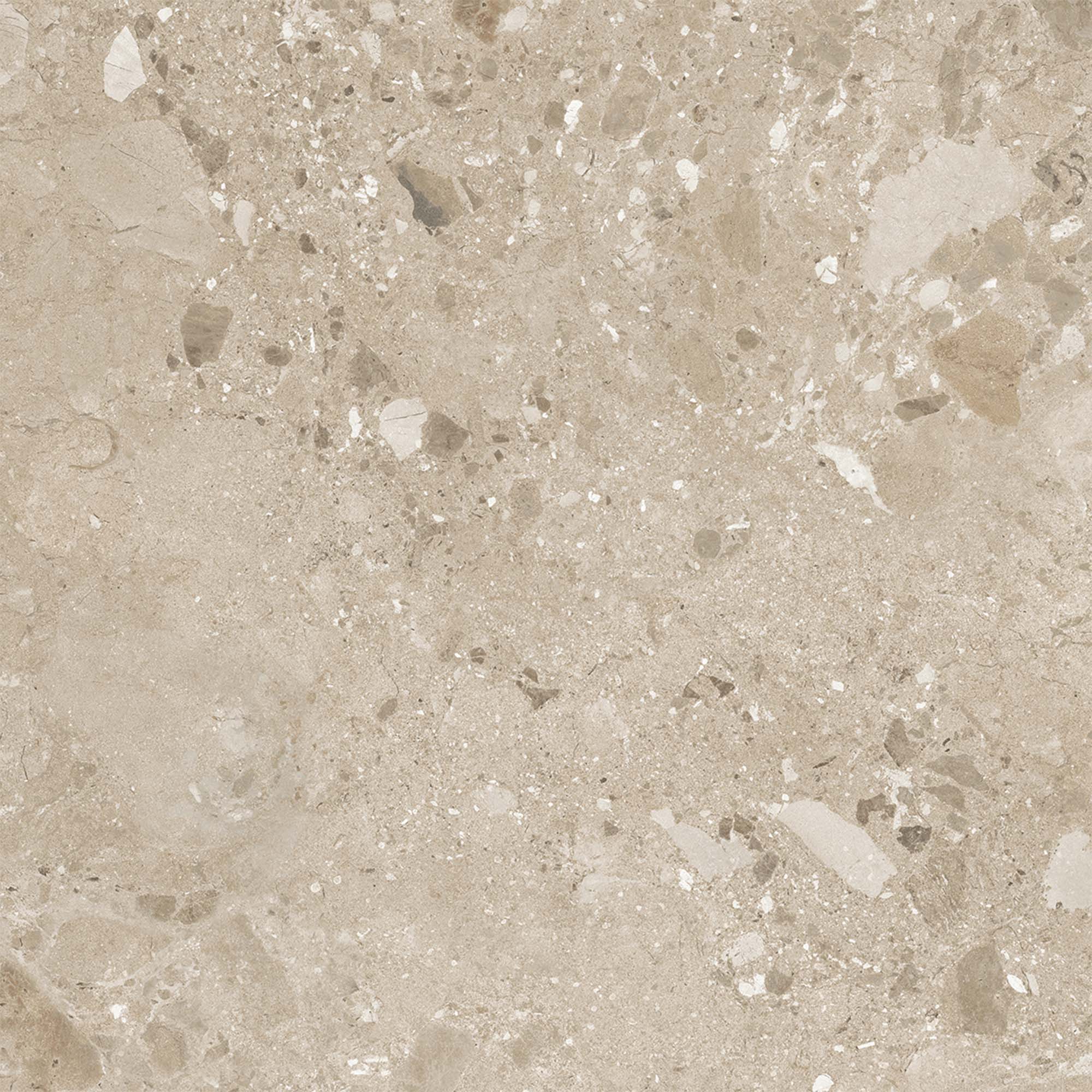 Beige Matt - Terazzia Smooth Porcelain Wall & Floor Tile - Image 5
