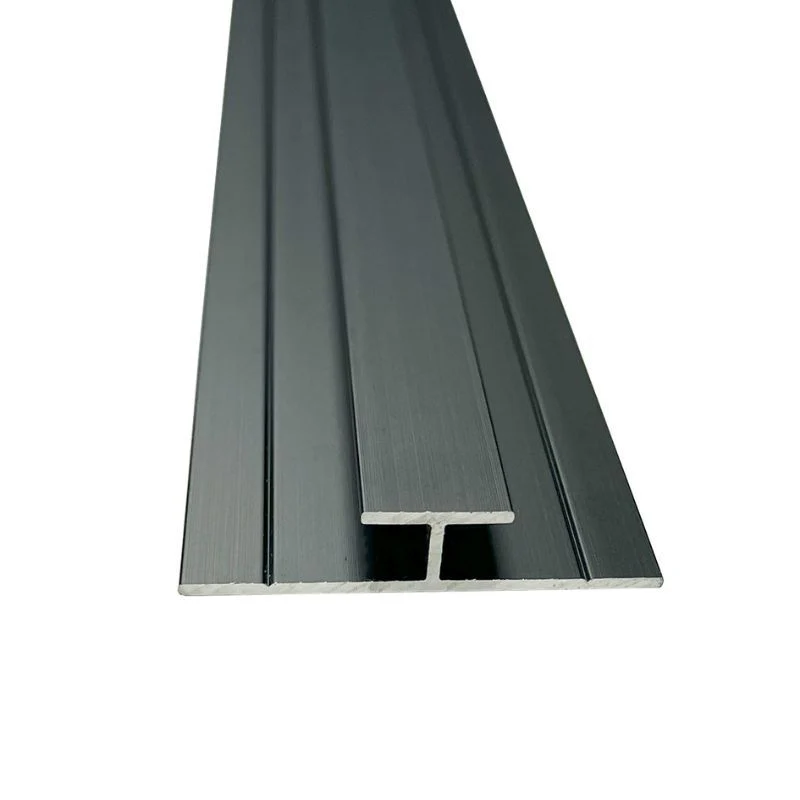Matt Black - 2440mm Wetwall Wall Panelling H-section - Image 2